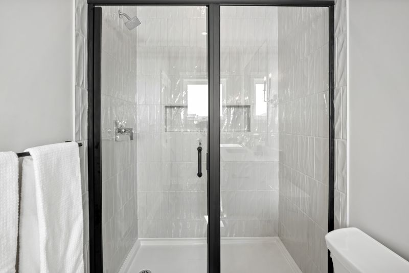 Contemporary Walk-In Shower